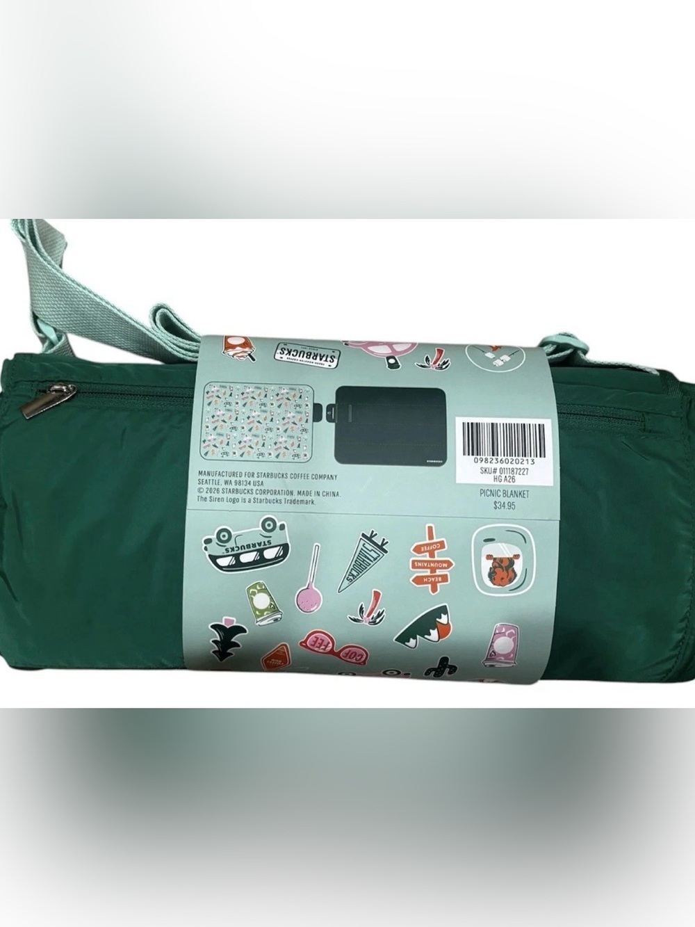 Starbucks Road Trip Collection - Limited Edition Picnic Blanket - Picture 8 of 13